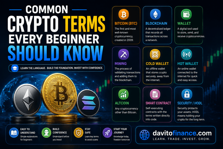 Common Crypto Terms Every Beginner Should Know 5 Common Crypto Terms Every Beginner Should Know