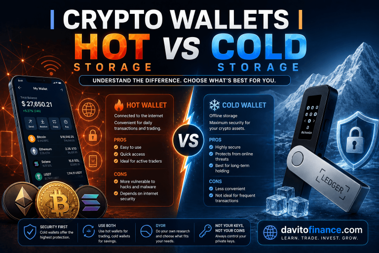 Crypto Wallets | Hot vs Cold Storage 6 Crypto Wallets Hot vs Cold Storage
