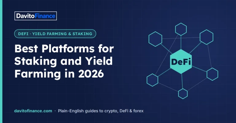 Best Platforms for Staking and Yield Farming in 2026 5 Best Platforms for Staking and Yield Farming in 2026