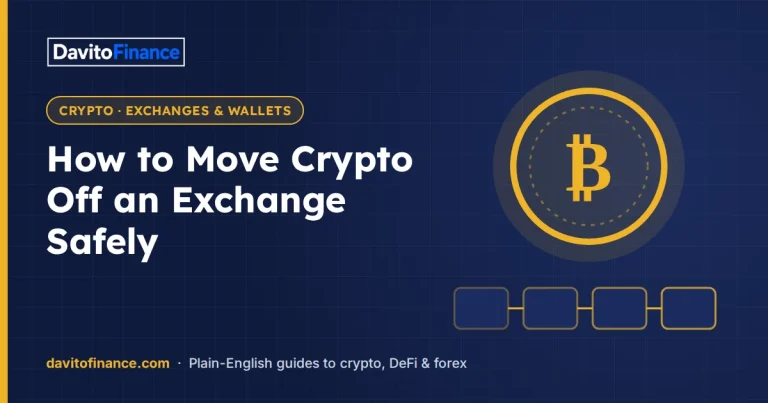How to Move Crypto Off an Exchange Safely 5 How to Move Crypto Off an Exchange Safely