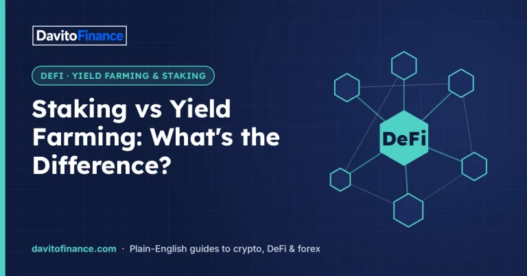 Staking vs Yield Farming: What's the Difference? 5 Staking vs Yield Farming: What's the Difference?