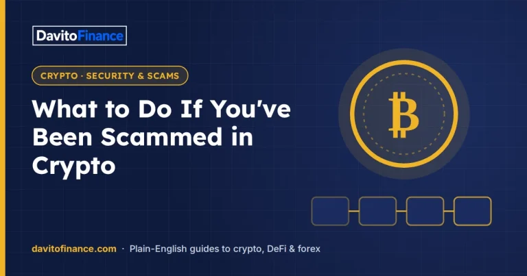 What to Do If You've Been Scammed in Crypto 5 What to Do If You've Been Scammed in Crypto